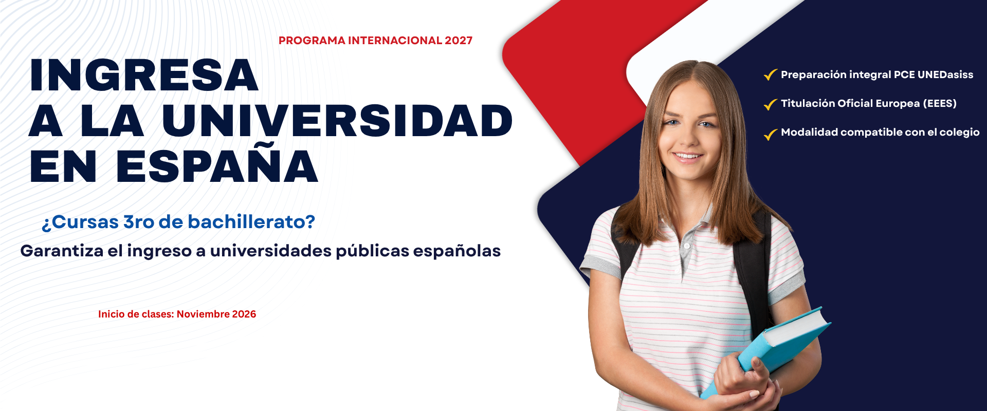 Ingresa a la Universidad en España